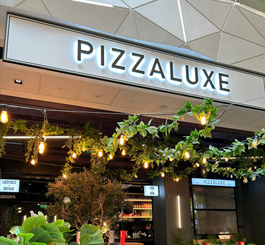 External image of PizzaLuxe restaurant inside Manchester Arndale