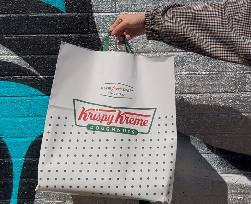 Krispy Kreme bag