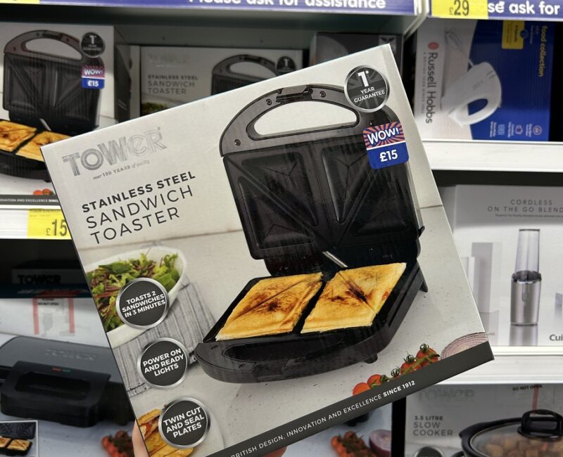 Toastie maker from B&M